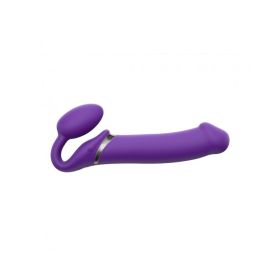 Strap-on-me Vibrating 3 Motors Strap On XL Purple