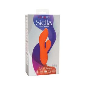 Stella Liquid Silicone Dual Teaser - Orange