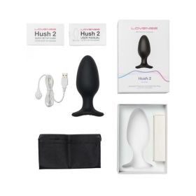 Lovense Hush 2 App-compatible Butt Plug 2.25 In.