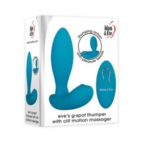 A&e G-spot Thumper With Clit Motion Massager Rechargeable, Remote Control Teal