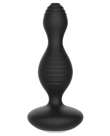 Electroshock E-Stimulation Vibrating Butt Plug Black