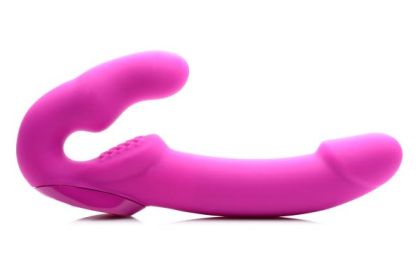 Evoke Super Charged Vibrating Strapless Strap On