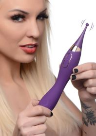 Pulsing G-spot Pinpoint Silicone Vibrator With Attachments