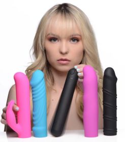 4-in-1 Xl Silicone Bullet And Sleeves Kit