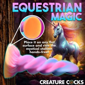 Moon Rider Glow-in-the-Dark Unicorn Dildo