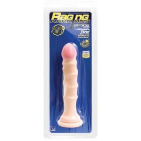 Raging Hard-Ons Slimline With Suction Cup 5.5 Inch Dong - Vanilla